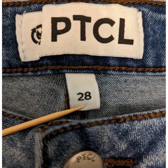 PTCL Ethikal Brand Jeans Women's Wide leg Y2K Style SZ 28 - Picture 4 of 16